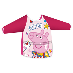 PEPPA PIG - SCHÜRZE MIT ÄRMELN UND TASCHE