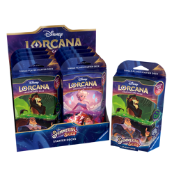 Disney Lorcana Set 5: Shimmering Skies - Starter Deck Display (8 pcs) - EN