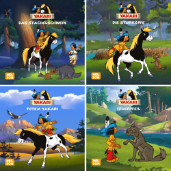 Yakari - 20 Maxi - Mini Bücher - Box 35