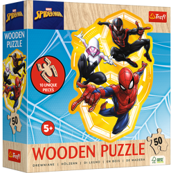 Marvel Spiderman - Holz Puzzle Junior 50 Teile