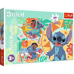 Maxi Puzzle 24 Teile - Lilo & Stitch