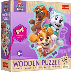 Paw Patrol - Holz Puzzle Junior 50 Teile