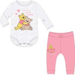 Winnie The Pooh - Set für Babys rosa - 62-92 cm