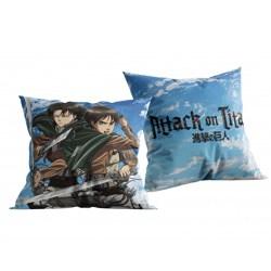 Attack on Titans - Levi & Eren - Kissen - 40 x 40 cm