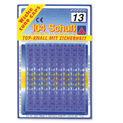 Spielzeugmunition 13er-Streifen