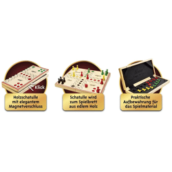 Mensch ärgere Dich nicht®-Deluxe - Familienspiel