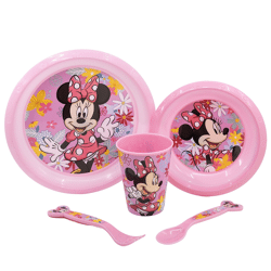 Minnie Mouse Spring Look - 5-teiliges Easy Frühstücks-Set