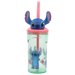 Stitch Flowers As - 3D Figur Trinkflasche - 360 ml