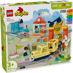 LEGO® DUPLO® Stadt 10428 - Große interaktive Eisenbahn (103 Teile)