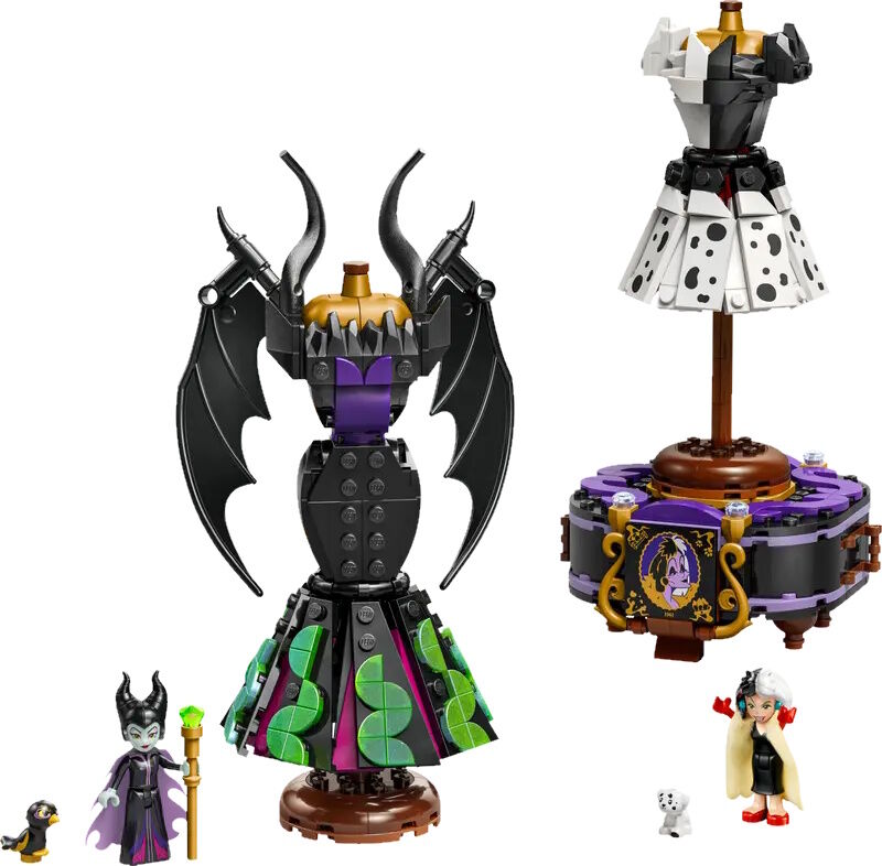 LEGO&reg; Disney Classic 43262 - Die Kleider von Malefiz und Cruella De Vil (524 Teile)