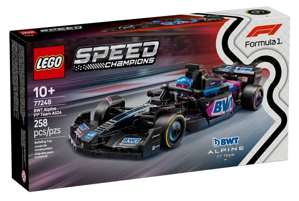 LEGO&reg; Speed Champions 77248 - BWT Alpine F1&reg; Team A524 Rennauto (258 Teile)