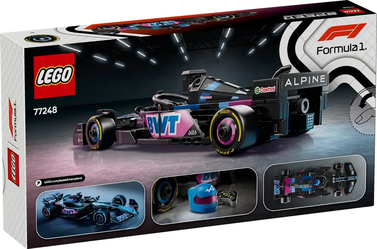 LEGO&reg; Speed Champions 77248 - BWT Alpine F1&reg; Team A524 Rennauto (258 Teile)