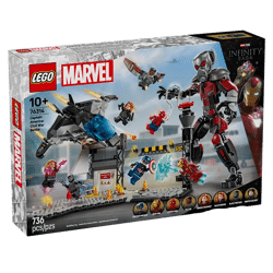 LEGO® Marvel Super Heroes™ 76314 - Captain America: Civil War Actionduell (736 Teile)