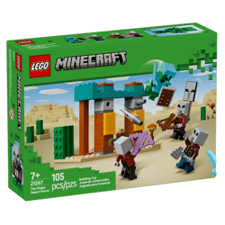 LEGO® Minecraft™ 21267 - Die Illager-Wüstenpatrouille (105 Teile)
