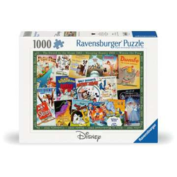 Disney Vintage Movie Poster - Puzzle 1000 Teile