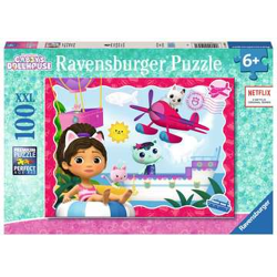 Gabby's Dollhouse - Cat adventure! - Puzzle 100 pieces