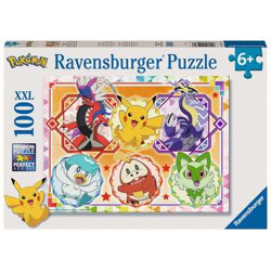 Pokémon - Crimson and Crimson - Puzzle 100 pieces