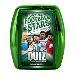 Winning Moves 59343 - Quiz Weltfussball Stars - Kartenspiel