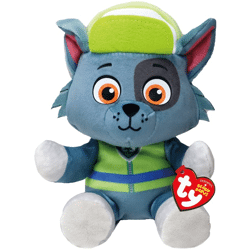 Ty 44019 - ROCKY - PAW PATROL - Beanie Babies - Plüsch ca. 15 cm