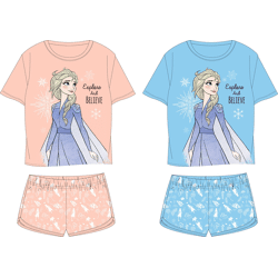 Disney Frozen / Die Eiskönigin - Pyjama für Mädchen - 2-fach sortiert - 92-128 cm