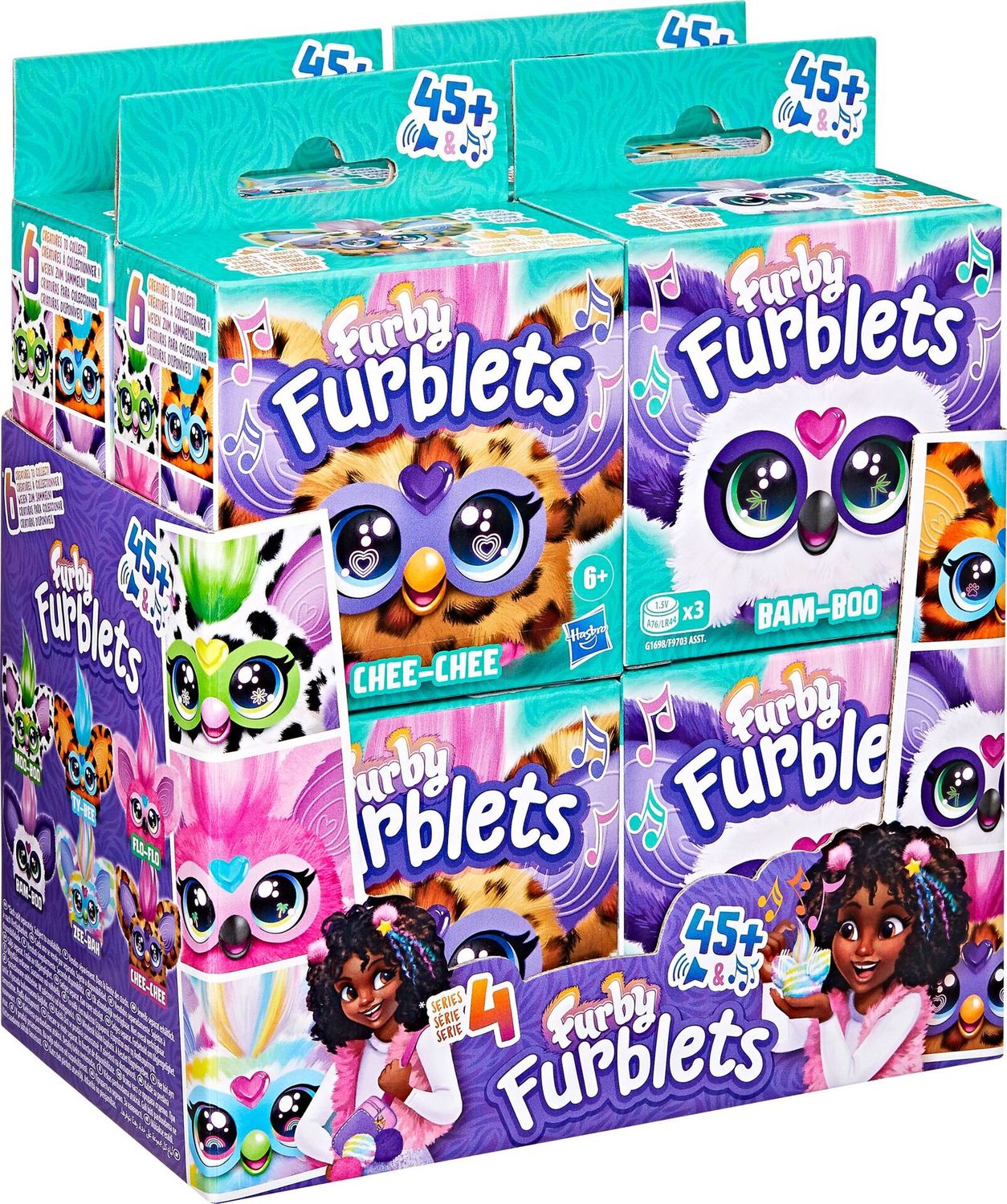 Hasbro F97035D4 - Furblets - Interactives Haustier (sortiert)
