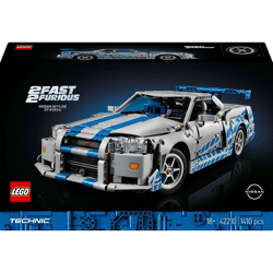 LEGO® Technic 42210 - 2 Fast 2 Furious Nissan Skyline GT-R (R34) Flitzer (1410 Teile)