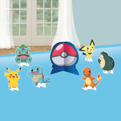 Pokémon - Tischdekorations-Set - 7-teilig