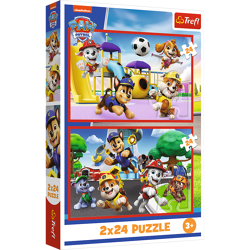 Paw Patrol - Puzzle 2 x 24 Teile