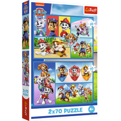 Paw Patrol - Puzzle 2 x 70 Teile