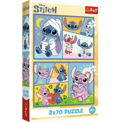 Disney Lilo & Stitch - Puzzle 2 x 70 Teile