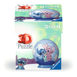 Disney Stitch - Stitch and Angel - 3D Puzzle Ball 54 pieces