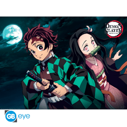 DEMON SLAYER - Poster Chibi 52x38 - Tanjiro & Nezuko