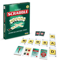 Piatnik 6721 - Scrabble - Kartenspiel - Familienspiel
