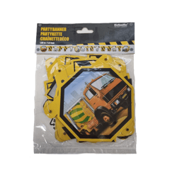 Baustelle - Partykette / Partybanner