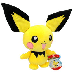 Pokémon - Pichu Plüschfigur - 20 cm