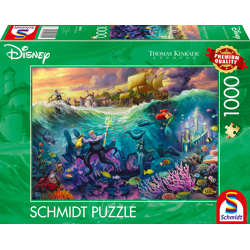 Disney, The Little Mermaid, Ursula - Thomas Kinkade 1000 Teile Puzzle