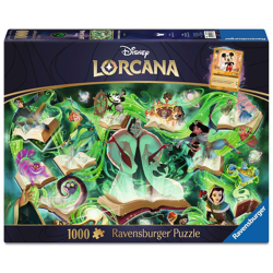 Disney Lorcana - Glimmers of the Realm: Emerald - Puzzle 1000 Teile