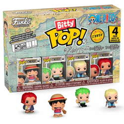 Funko 86892 - Bitty Pop! - One Piece Luffy 4er-Pack