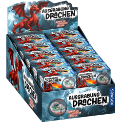 Kosmos 601379 - Ausgrabung Drachen (20 Ex. im Display)