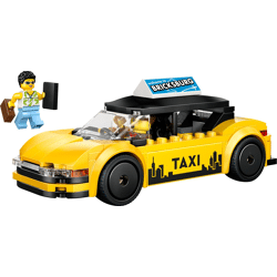 LEGO® City Fahrzeuge - Gelbes Taxi (122 Teile)