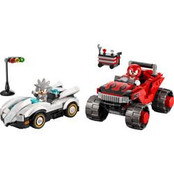 LEGO® Sonic - Silvers Auto vs. Knuckles' Monstertruck (378 Teile)