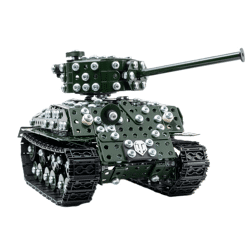 World of Tanks - Sherman M4A3E8 tank - model vehicle (1271 parts)