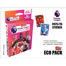 Topps Premier League Sticker 2025/2026 – ECO PACK