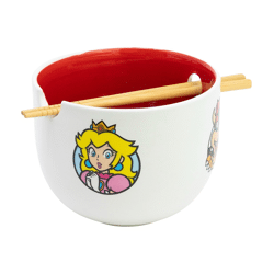Super Mario - Protagonists Ramen Bowl mit Stäbchen - Geschenkbox