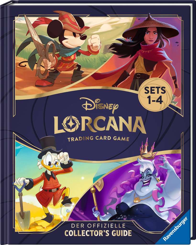 Disney Lorcana - Der offizielle Collector's Guide Sets 1-4 - Buch