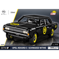 Cobi 24333 - Konstruktionsspielzeug - Opel Rekord C „Schwarze Witwe“