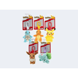 Pokemon plush clip-on pendant assorted