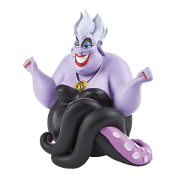 Bullyland 12357 - Arielle die Meerjungfrau Spielfigur Ursula, 7,5cm