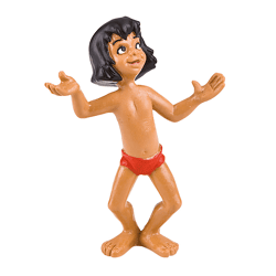 Bullyland 12380 - Disney Das Dschungelbuch Mogli, 6,5cm