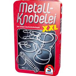 Metall-Knobelei Duell XXL - Mitbringspiel in Metalldose